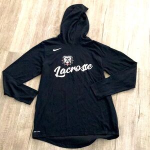 Nike Black Lacrosse Hoodie